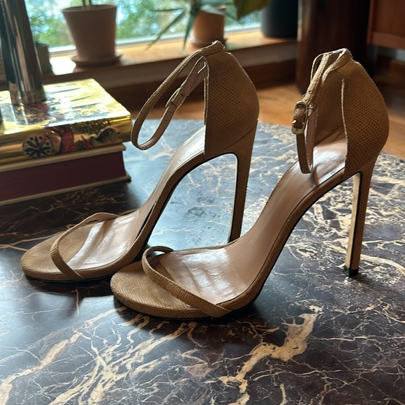 Stuart Weitzman Nudist heels, sz 9.5 - Picture 3 of 8